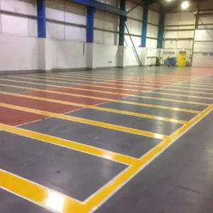 Carboline Road Line Paint in use