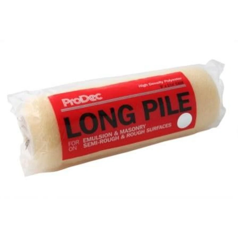 9″ Long Pile Polyester Roller Sleeve 1.5″ Core