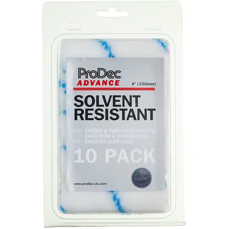 thumbnail image 2 of 40-Pack 6-Inch X 3/8-Inch Solvent Resistant Microfiber Mini Paint Roller Covers 2 of 4