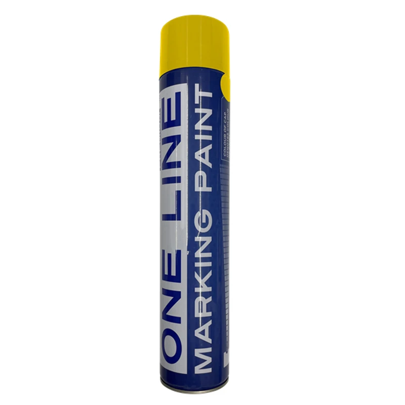 Acrylic Line Marker Spray Yellow