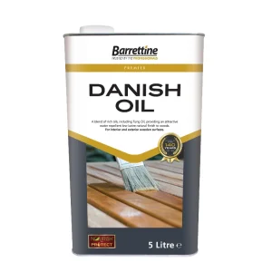 a 5L tin of Danish oil