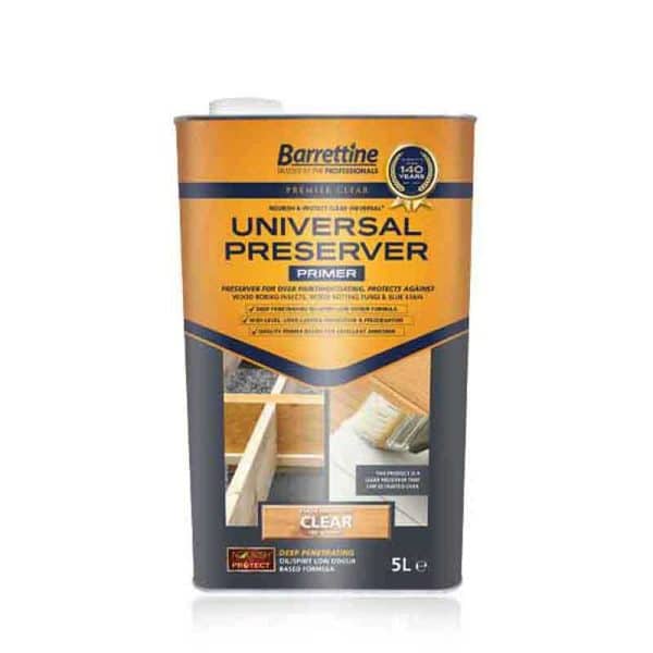 Barrettine Wood Preserver (Dark Brown, 1L) - UV Fade Resistant, Durable & Water Repellent Premier Wood Preserver, Deep Penetrating, Low Odour & Oil Based, Suitable For Outdoor & Indoor Use - View #9