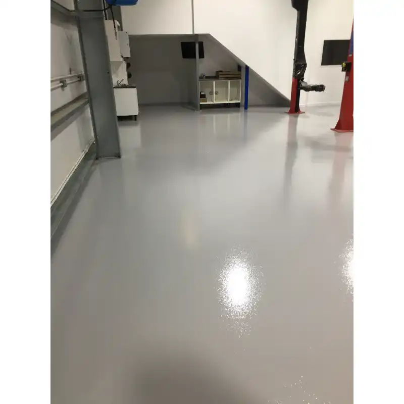 Polyurethane shop floor paint