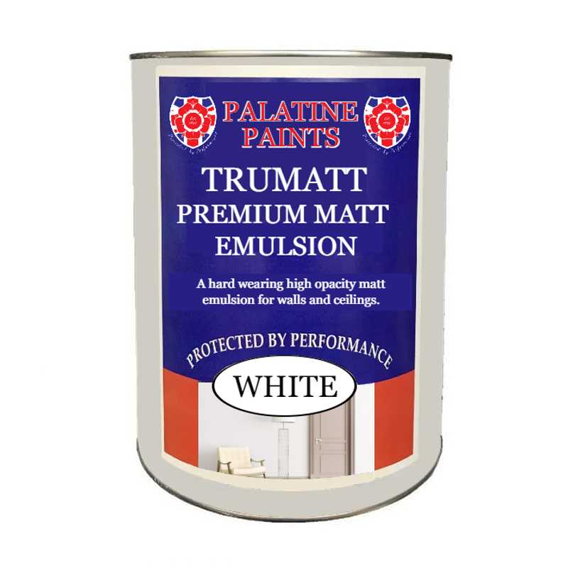 Trumatt Premium Vinyl Matt Emulsion 5L