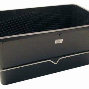 Black Plastic Scuttle - 25 Litre