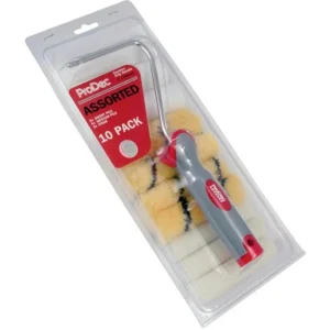 Assorted Mini Roller 10Pk & Frame