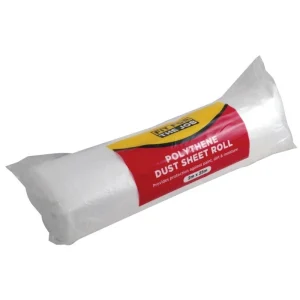 FFJ 25m X 2m Polythene Dust Sheet Roll
