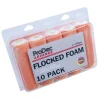 4" Flock Mini Rollers 10Pk