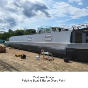 Customer image of boat and barge