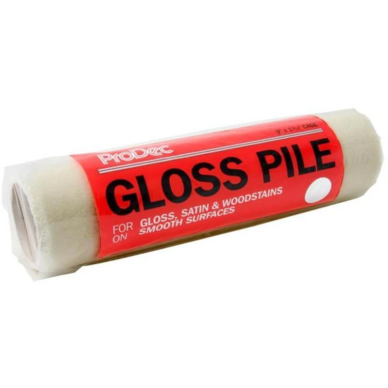 9″ Gloss Pile Roller Sleeve 1.75″ Core