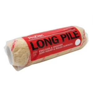 9″ Long Pile Woven Roller Sleeve 1.75″ Core