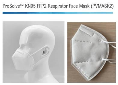Prosolve Kn95 Ffp2 Disposable Respirator Face Mask Palatine Paints