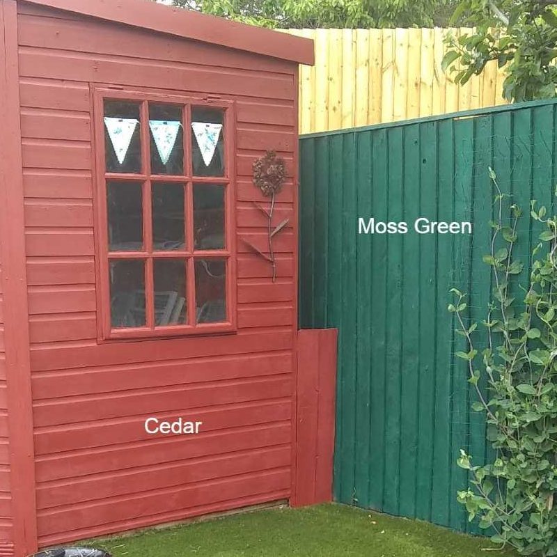 Shed and Fence Paint Long Lasting Protection for Wood