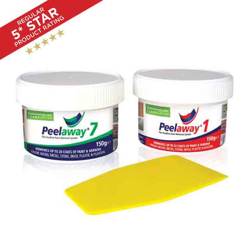Peelaway 1 and 7 Sample Pots - peel away sample pack