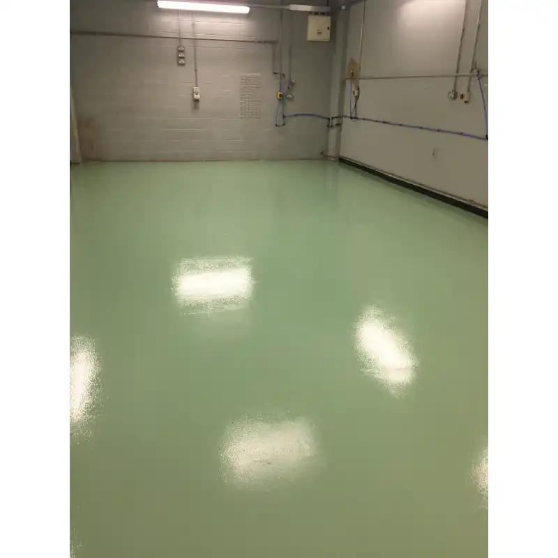 Garage Floor Paint after application