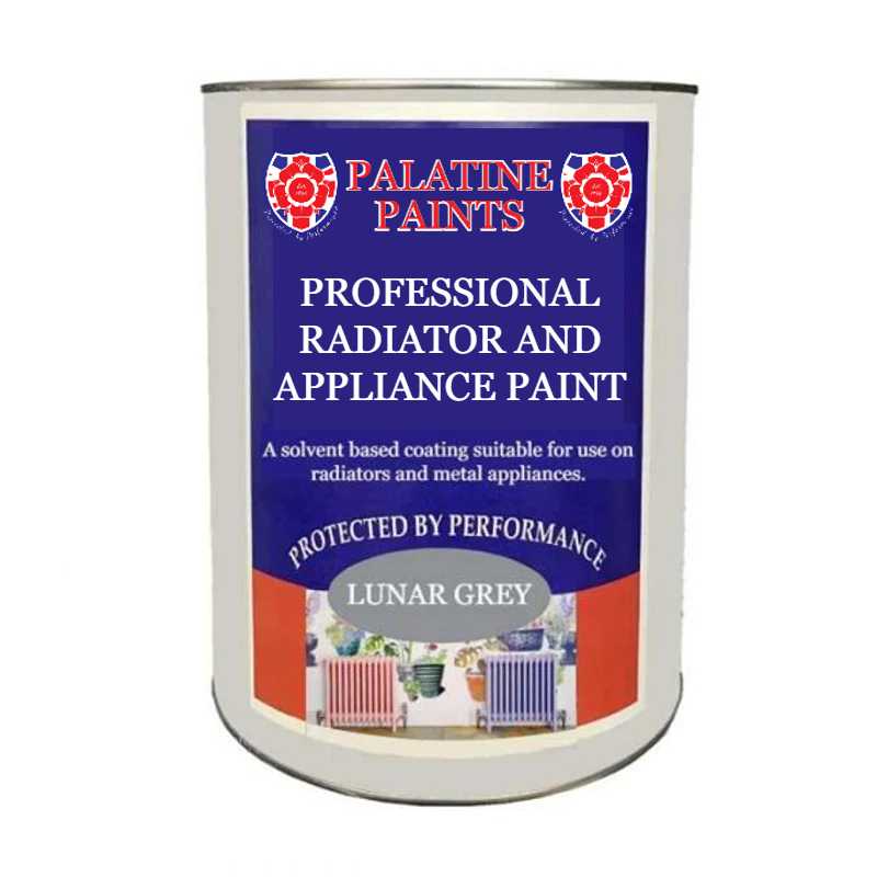 Palatine Professional Radiator and Appliance Paint Lunar Grey 5L