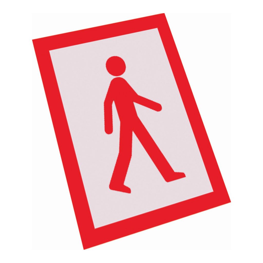Walking Man Stencil