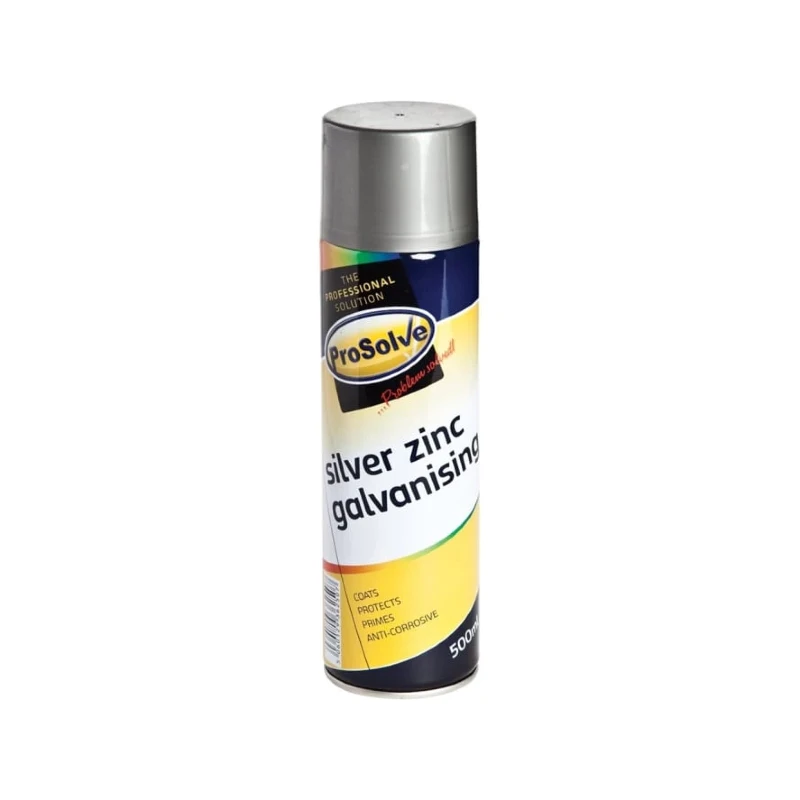 Silver zinc spray clearance