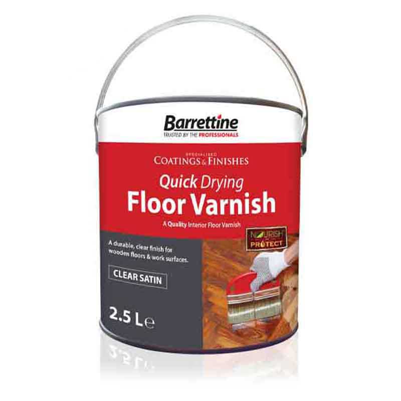Barrettine Quick Drying Floor Varnish