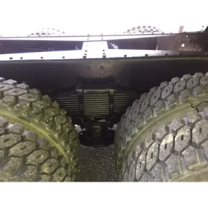 A vehicle chassis painted with Palatine Chassis Vehicle & Military Paint
