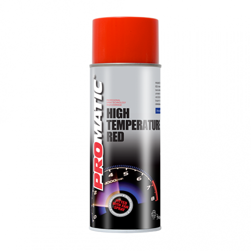 Promatic High Temperature Paint Red