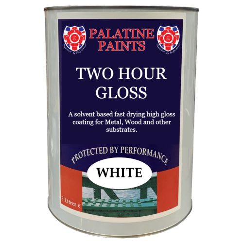 Two Hour Gloss White - High Gloss Fast Dry Paint