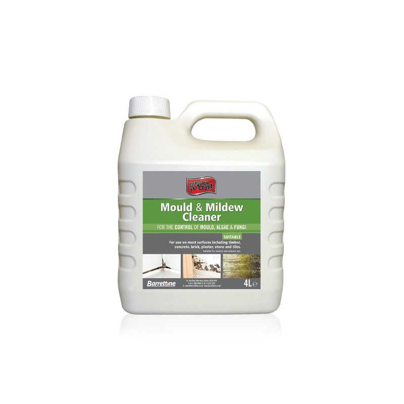 Barrettine Mould and Mildew Cleaner 4L