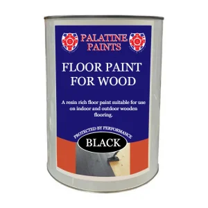 Black Wood Floor Paint