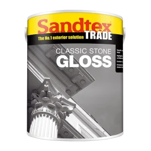 Sandtex Classic Stone Gloss smooth masonry paint