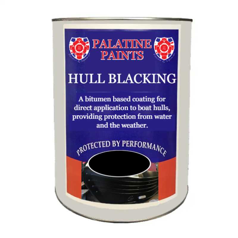 A 5L tin of Palatine Hull Blacking