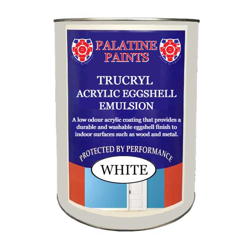 Trucryl Acrylic Eggshell Emulsion Palatine Paints