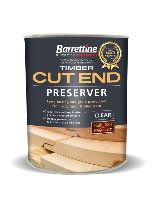 Barrettine cut end preserver