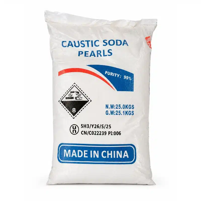 Caustic Soda 25kg Sodium Hydroxide (NaOH) Industrial Grade chinese grade